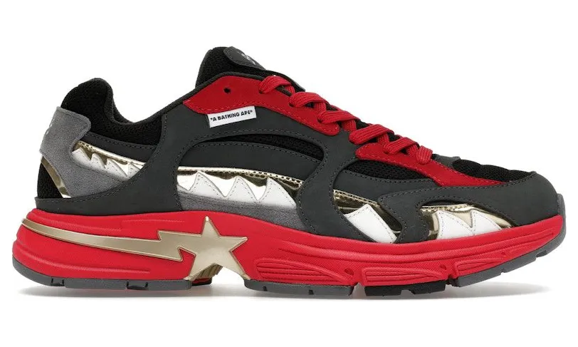 A Bathing Ape Shark Sta China (1FWK201301-BLK)