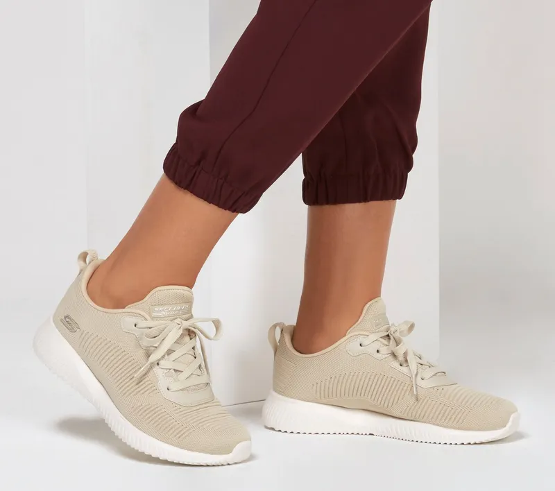Skechers BOBS Sport Squad – Tough Talk Sneaker Natuurlijk
