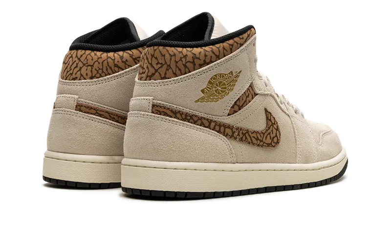 Jordan 1 Mid SE “Brown Elephant” (DZ4129-102)