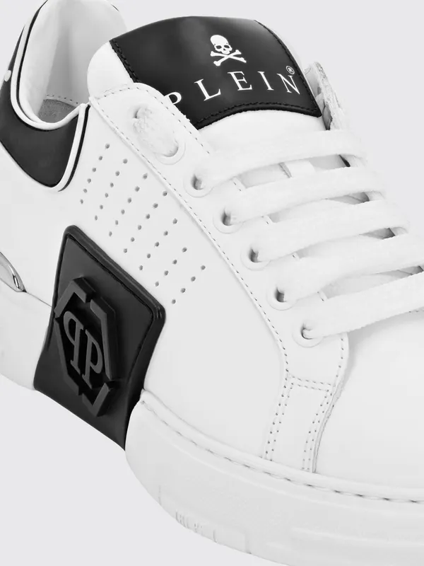 Philipp plein Leather Sneakers White (PAESUSC0775PLE005N0102) (3)