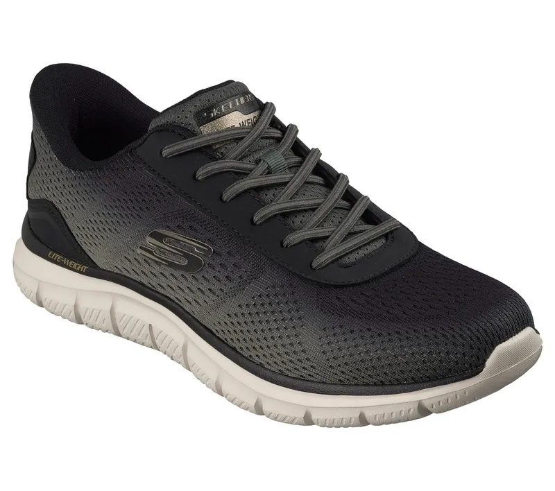 Skechers Slip-ins: Track – Revno Sneaker Olijf/Black