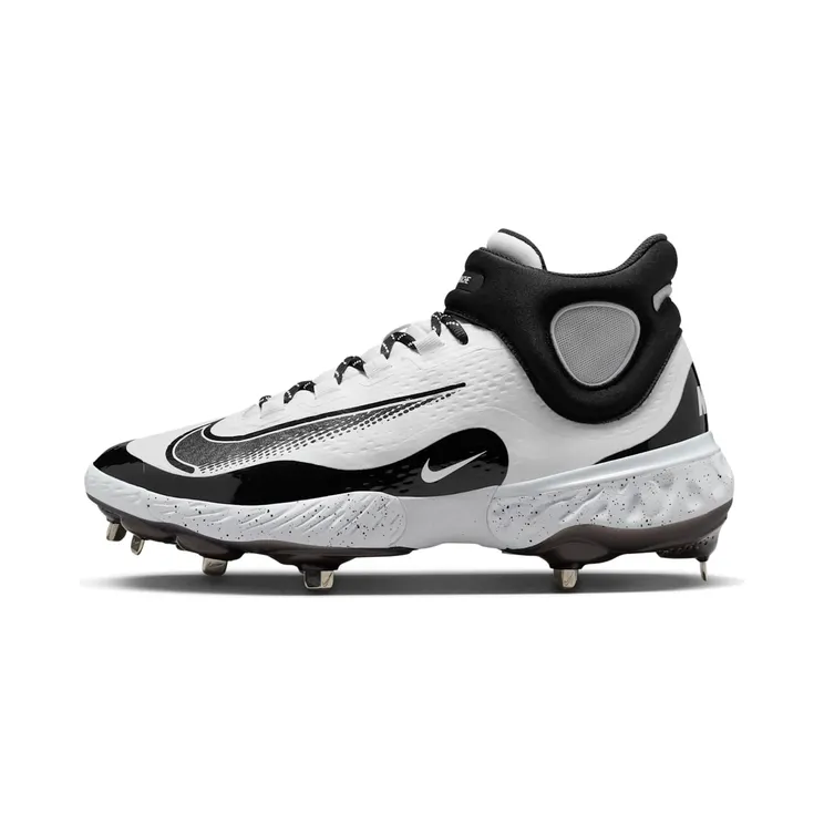 Nike Alpha Huarache Elite 4 Mid White Black (FD2744-107)