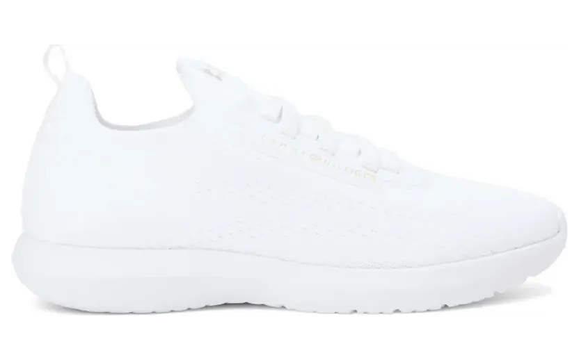 Tommy Hilfiger Knit Lightweight Mono-Sock-Sneakers “White” (FW0FW09112YBS)