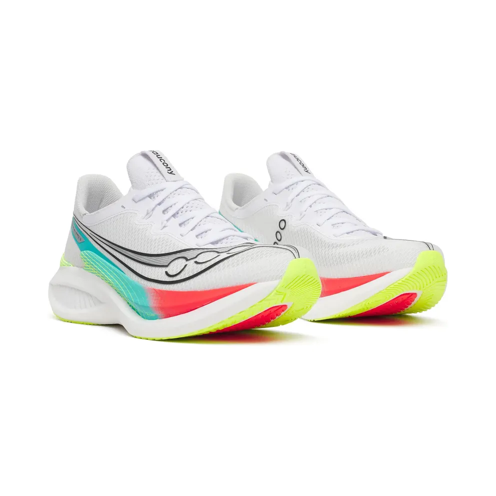 SAUCONY Endorphin Pro 5 “White / Multi” (S101360-1010)