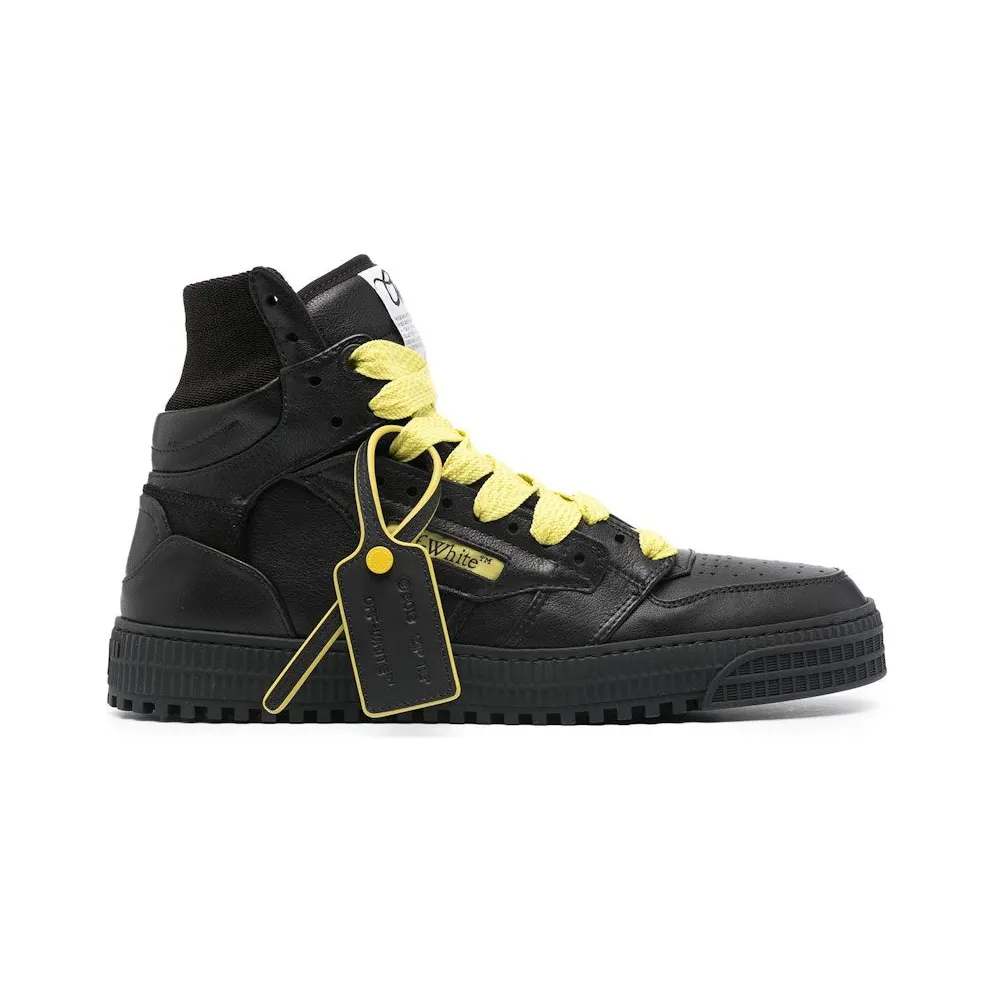 OFF-White Off Court 3.0 Big Lace Black Yellow (OMIA065S24LEA004-1019)
