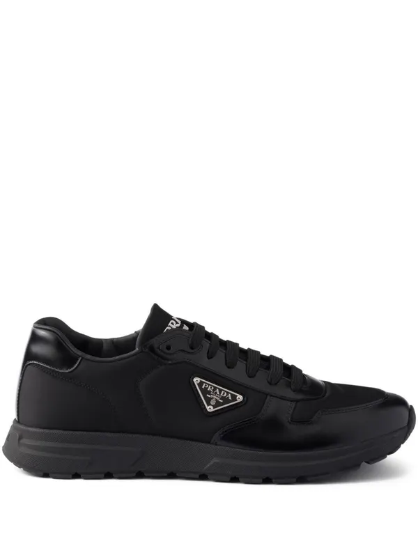 Prada PRAX 01 Sneakers Re-Nylon Brushed Leather Black (2EE443_3LF5_F0002)