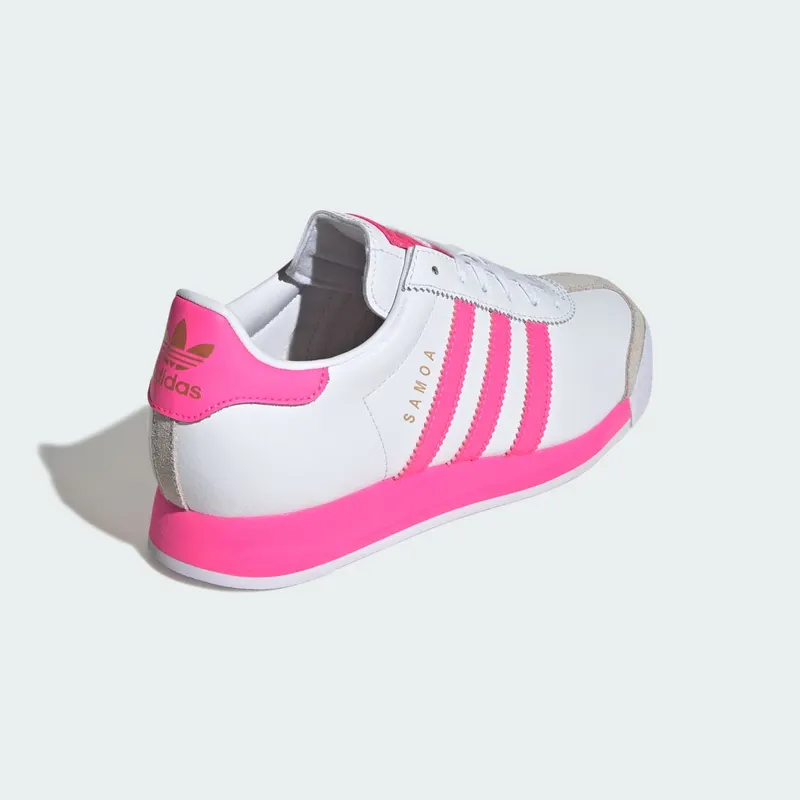 Adidas Samoa Cloud White / Lucid Pink / Gold Metallic (JQ5093)