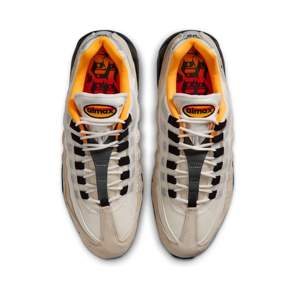 Nike Air Max 95 SB – “Sail / Black / Laser Orange” (IQ8395-100)
