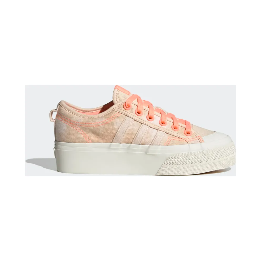 adidas Nizza Platform Schuh Bliss Orange / Bliss Orange / Off White (HQ1968)