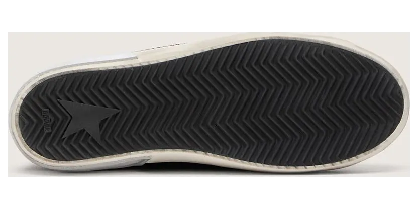 Golden Goose Super-Star In Black Glitter With Cream Star And Suede Inserts (GWF00587.F004683.90401) (5)
