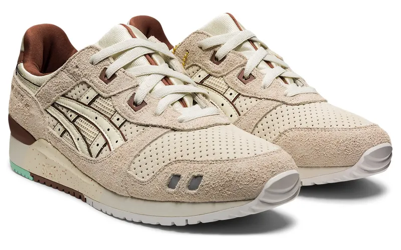 Asics x Nice Kicks Gel Lyte III Cream (2021) – “Ivory / Brown” (1201A460-750)