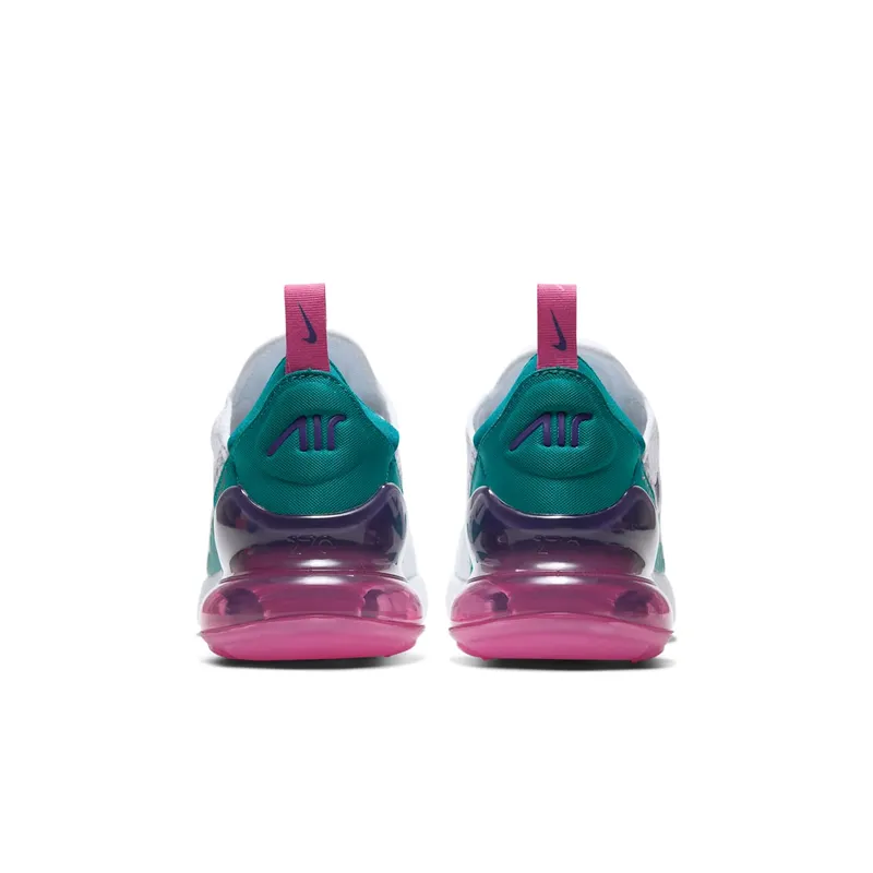 Nike Air Max 270 Bright Spruce Purple (W) White/Voltage Purple/Bright Spruce (CW7061-100)
