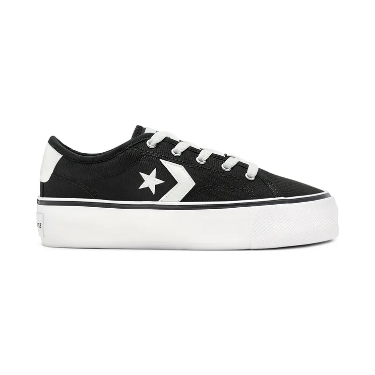 Converse Converse Star Replay Platform Low Top Converse Black/white (565366C)