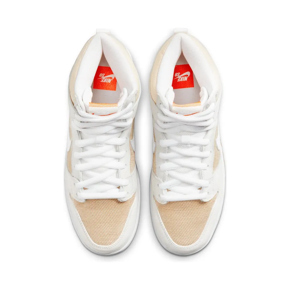 Nike SB Dunk High Unbleached Pack Orange Label Natural (DA9626-100)