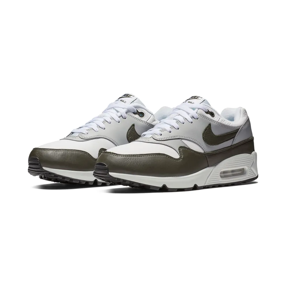 Nike Air Max 90/1 White Cargo Khaki White/Cargo Khaki-Black (AJ7695-107)