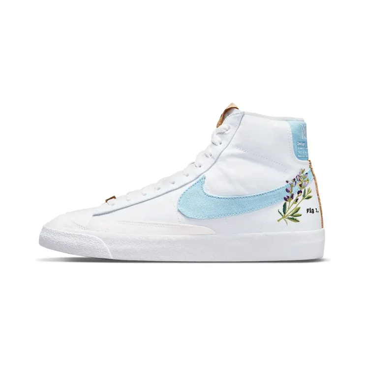 Nike Blazer Mid 77 White Indigo “White / Obsidian” (CI1166-100)
