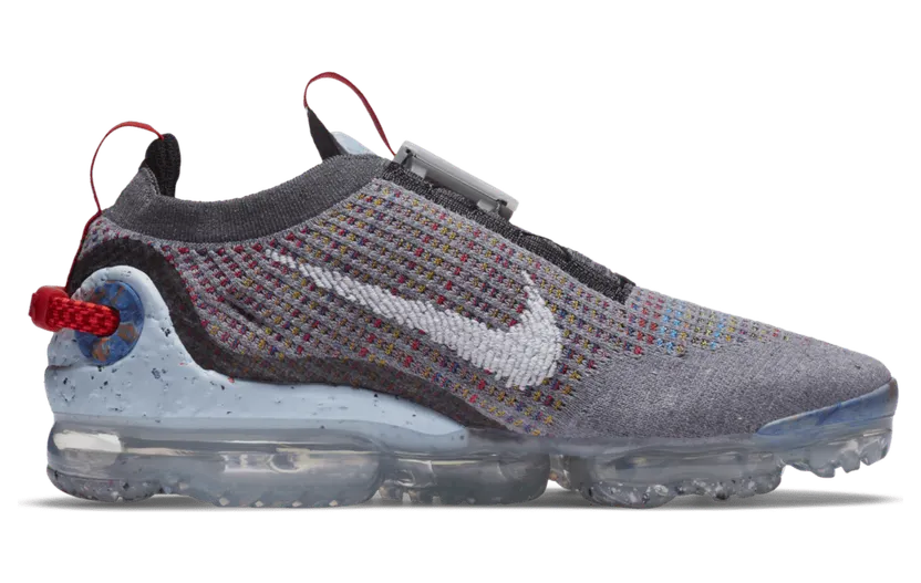 Nike Air VaporMax 2020 Flyknit ‘Smoke Grey’ Smoke Grey/Bright Crimson/University Red/White (CZ9313-001)