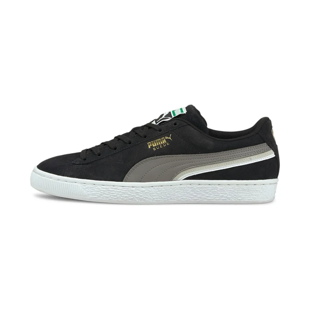 Puma Suede Triplex White/Black/Grey (381175-01)