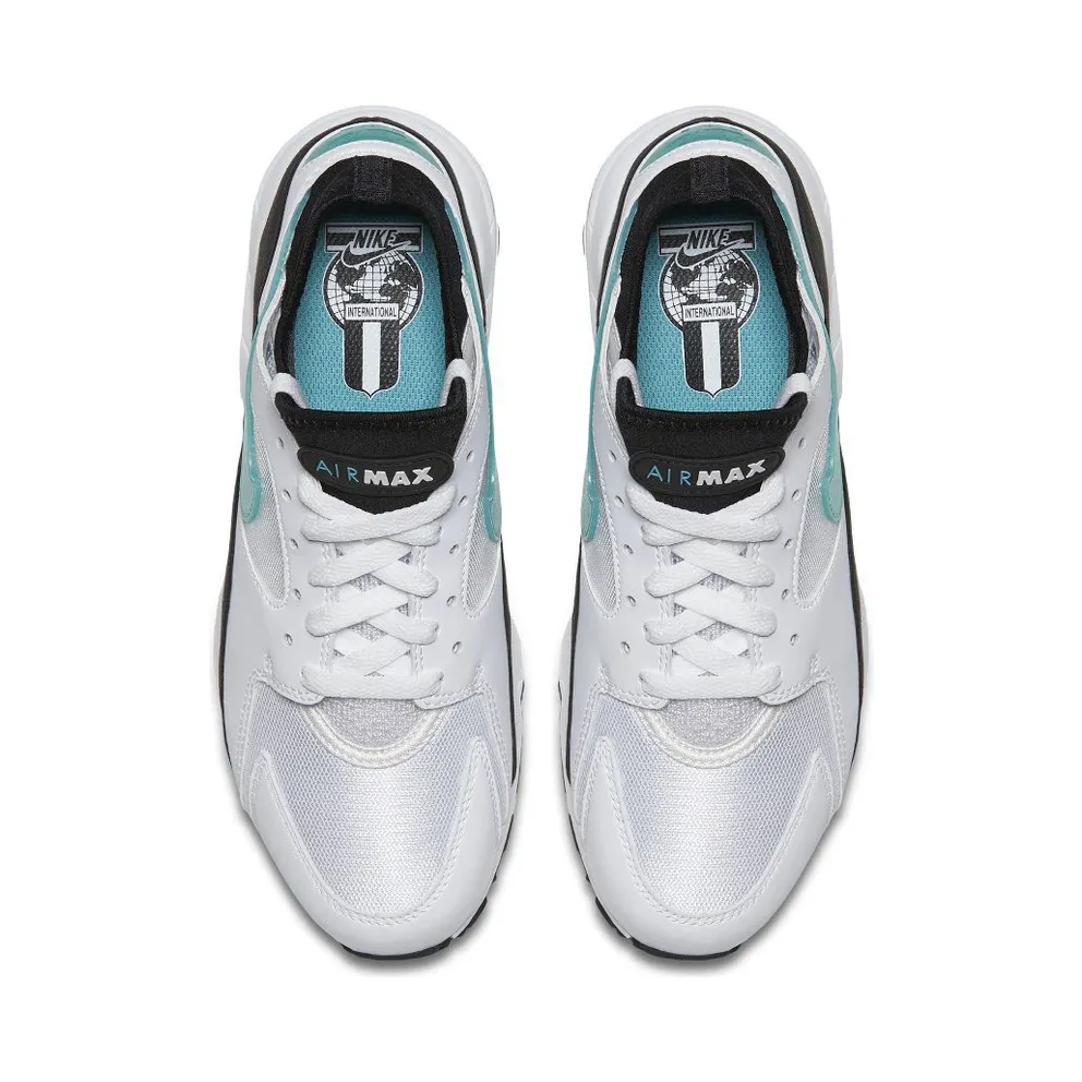 Nike Air Max 93 Menthol 2018 (W) White/Sport Turquoise-Black (307167-100)