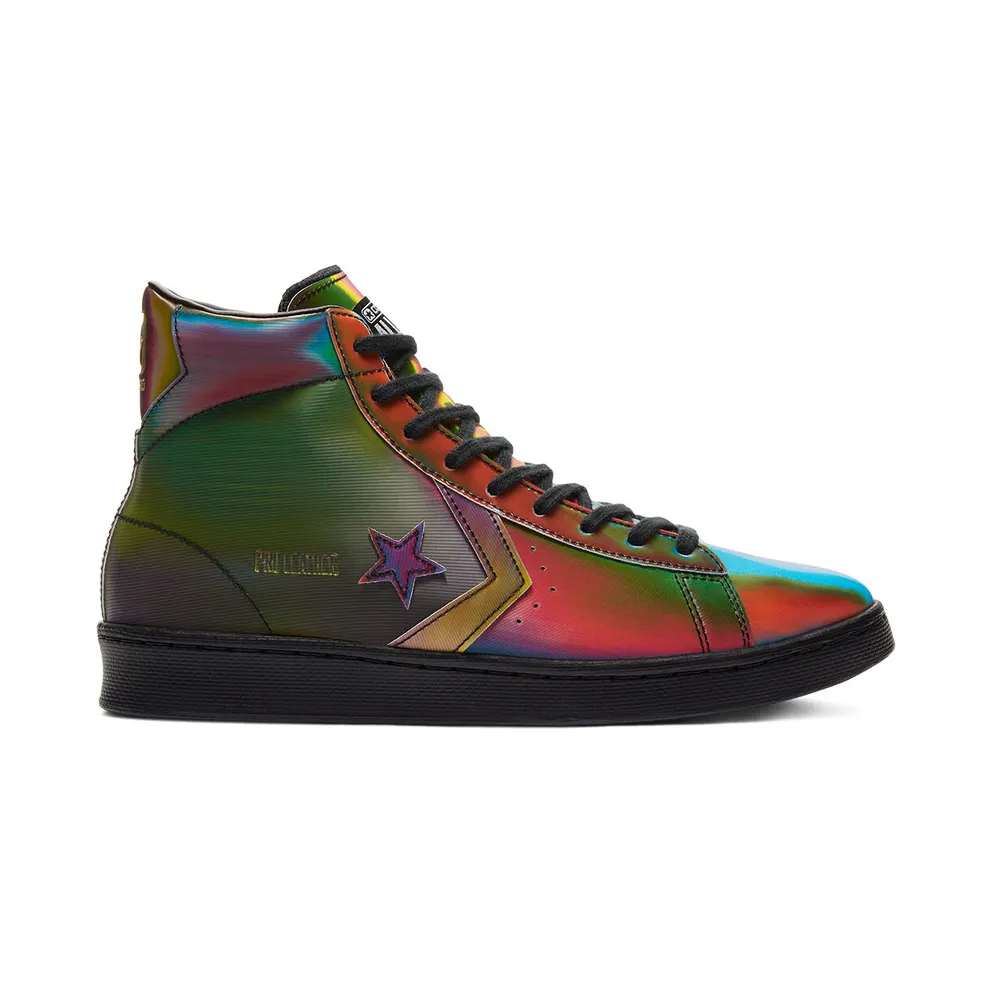 Converse All Star Pro Leather High Top Black/multi/white (170494C)