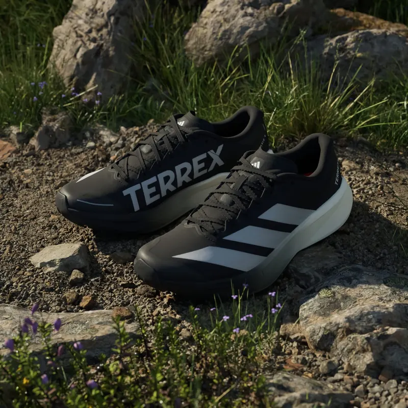 Adidas Terrex Agravic 4 Trail Running Shoes Core Black / Grey Two / Cloud White (KJ8870)