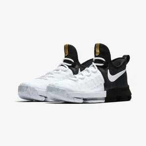 Nike KD 9 ‘BHM’ Black/Metallic Gold-White (860637-100)