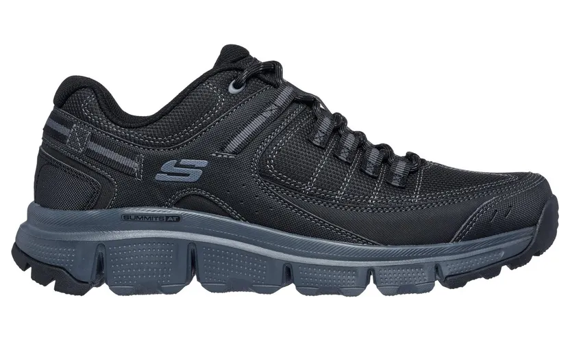 Skechers Summits All-Terrain – Upper Draft Sneaker Zwart/Houtskool
