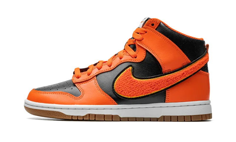 Nike Dunk High “Chenille – Safety Orange” (DR8805-002)