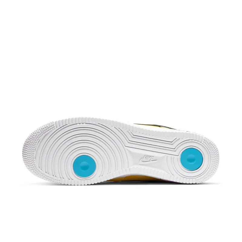 Nike Air Force 1 Low Peace, Love & Basketball Speed Yellow/Black-Laser Blue-White (DC1416-700)