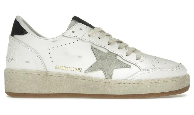 Golden Goose Ball Star 2 White Ice Black (GMF00804.F006970.10220)