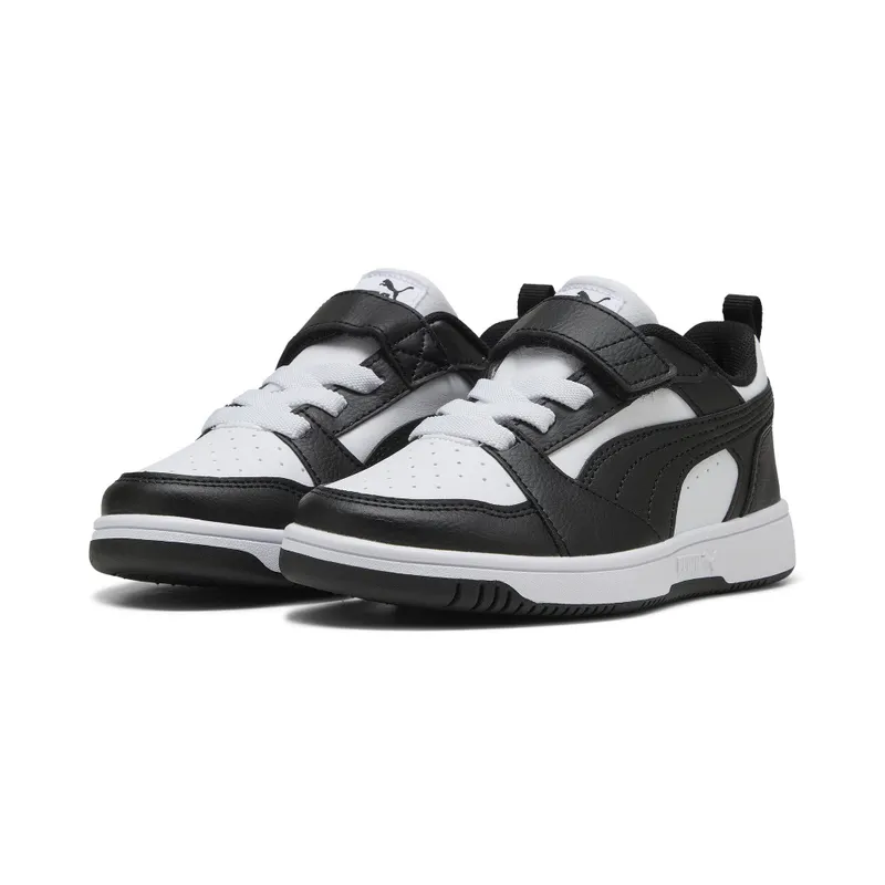 Puma Rebound V6 Lo “Puma White / Puma Black” (397419_01)