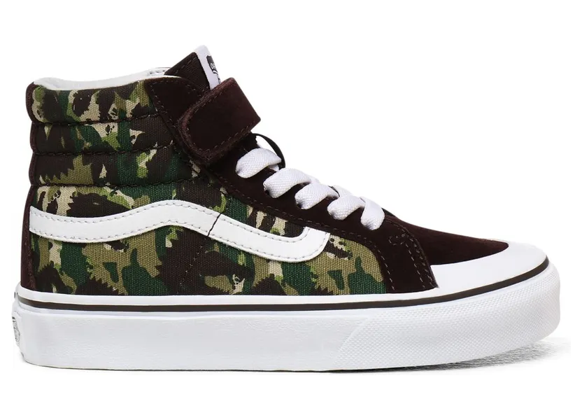 VANS Animal Camo Sk8-hi Reissue 138 V Kinderschoenen (Groen)