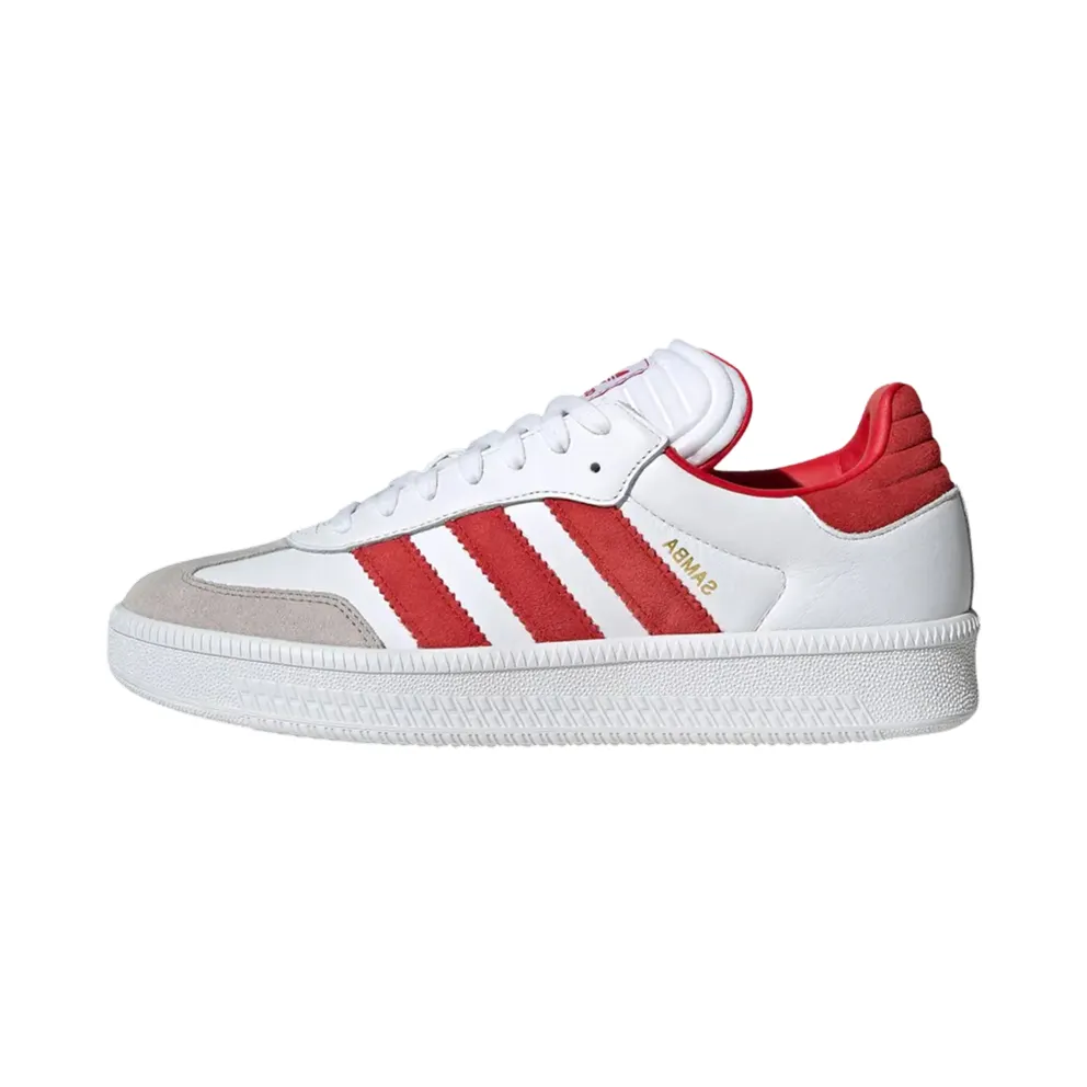 Adidas Samba XLG “Cloud White Better Scarlet Clear Granite” (JI3189)