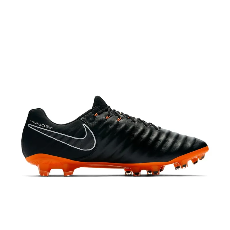Nike Tiempo Legend 7 Elite FG Black Total Orange (AH7238-080)