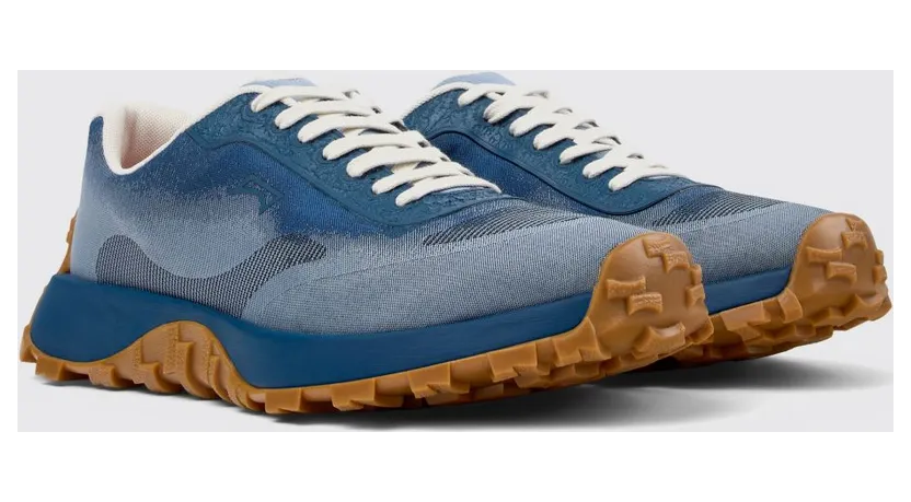 Camper Drift Trail Recycled Fabric Sneakers Blue (K101084-004DRIFTTRAIL0)