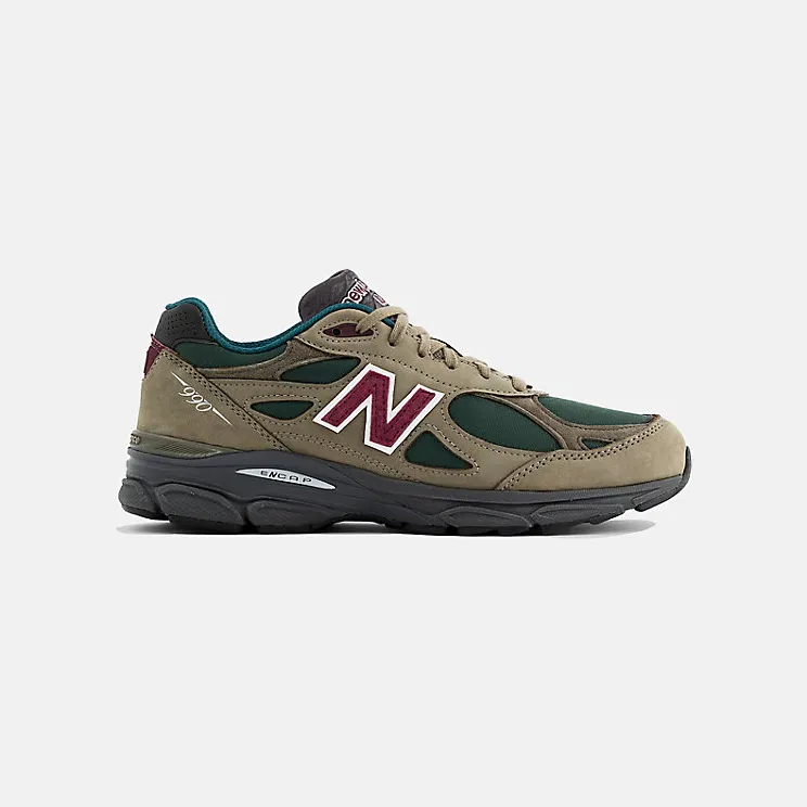 New Balance 990v3 “Teddy Santis – Green/Purple” (M990GP3)