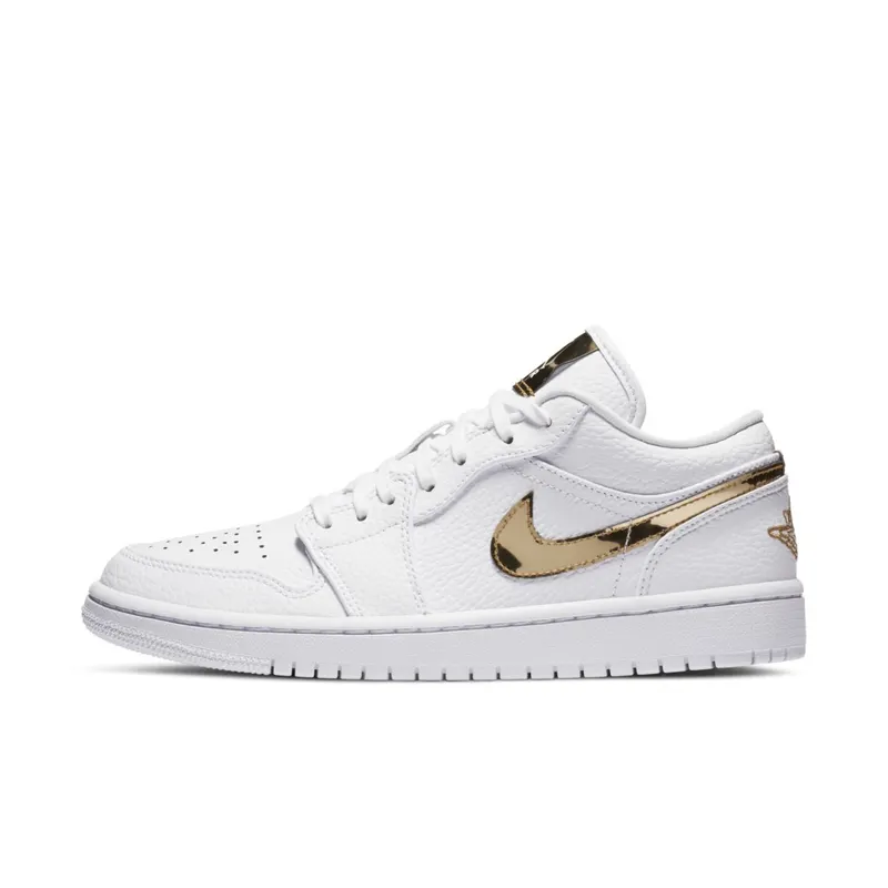 Jordan  1 Low White Metallic Gold (W) White/Metallic Gold-White (CZ4776-100)