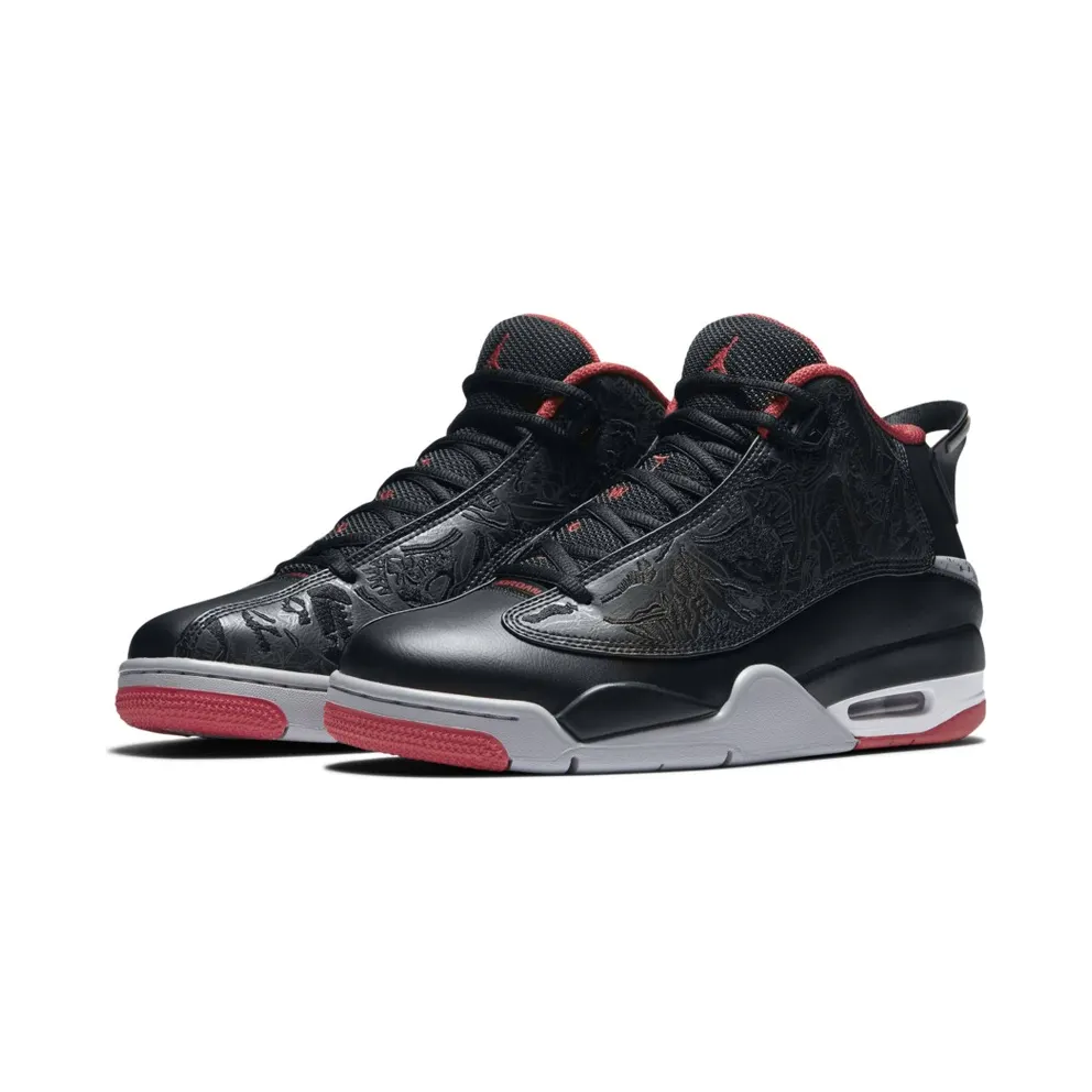 Jordan Dub Zero Black Cement Black/Gym Red-Wolf Grey-White (311046-013)