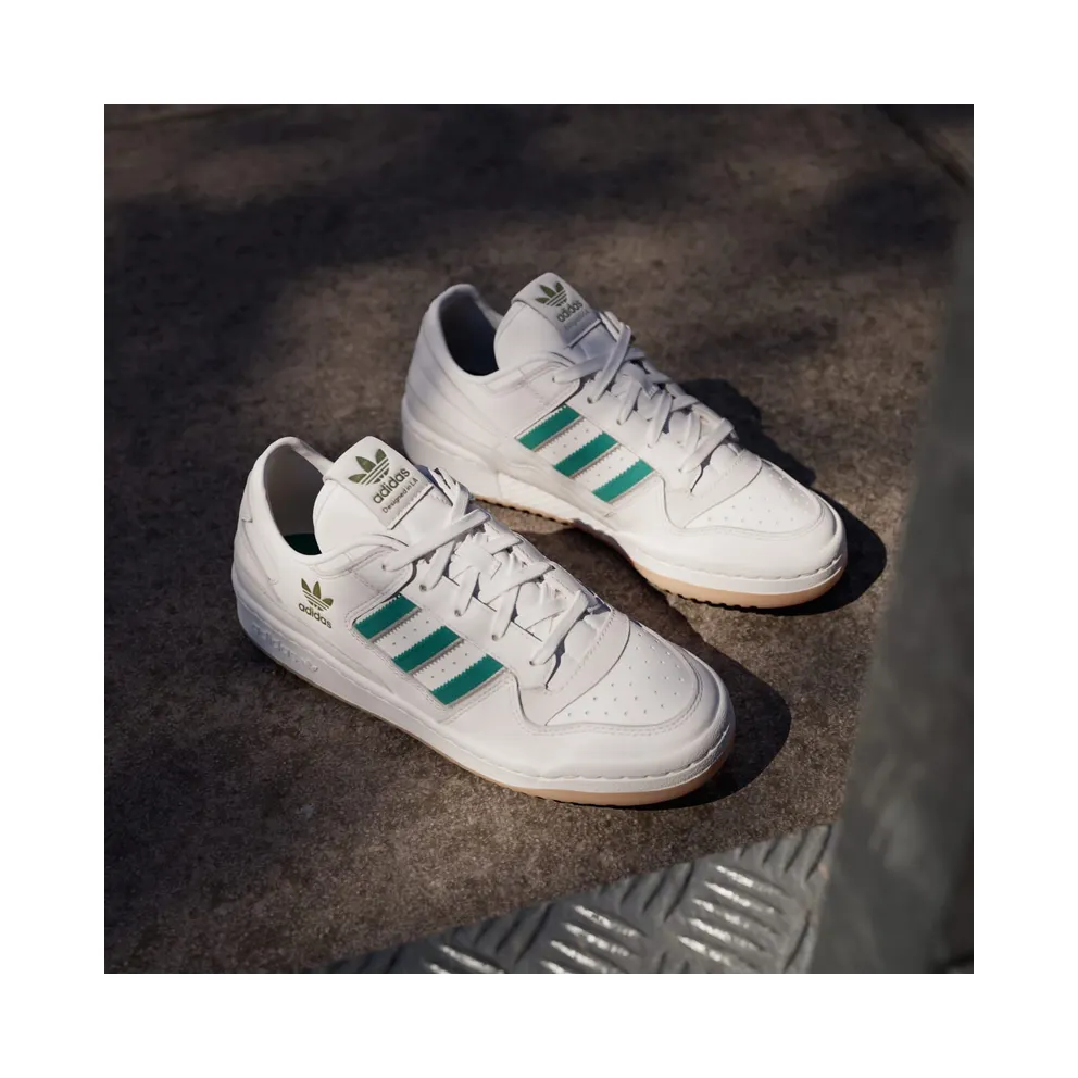 adidas Forum Low CL Cloud White Active Green Sandy Pink (IF7220)