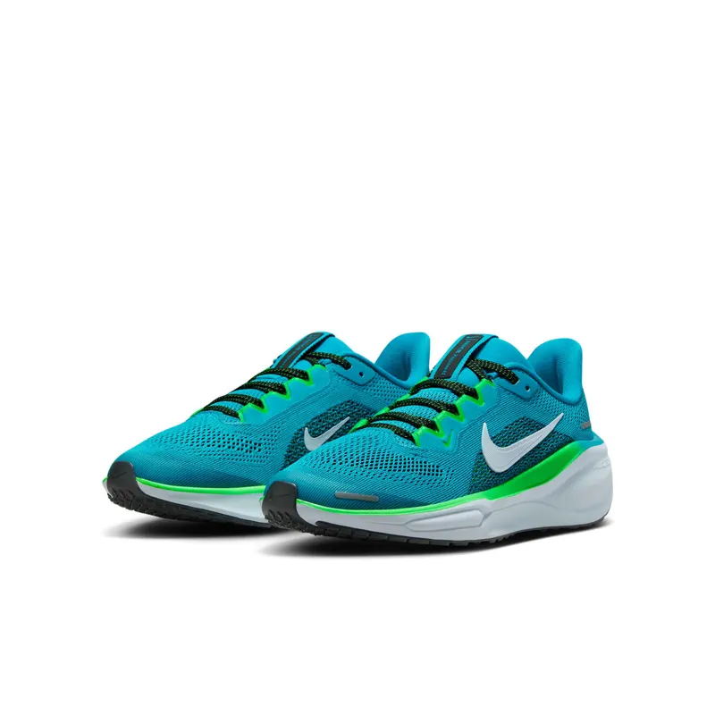 Nike Air Zoom Pegasus 41 Aquamarine Black Green Strike Football Grey (FN5041-300)
