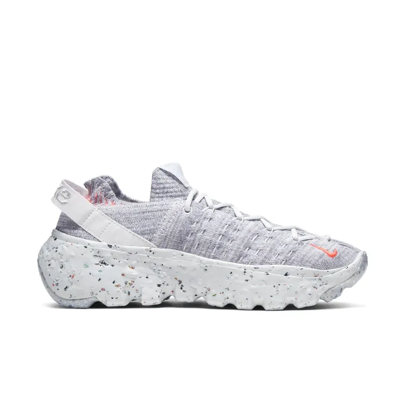 Nike Space Hippie 04 Summit White Hyper Crimson (W) Summit White/Hyper Crimson-Vast Grey-White (CD3476-100)