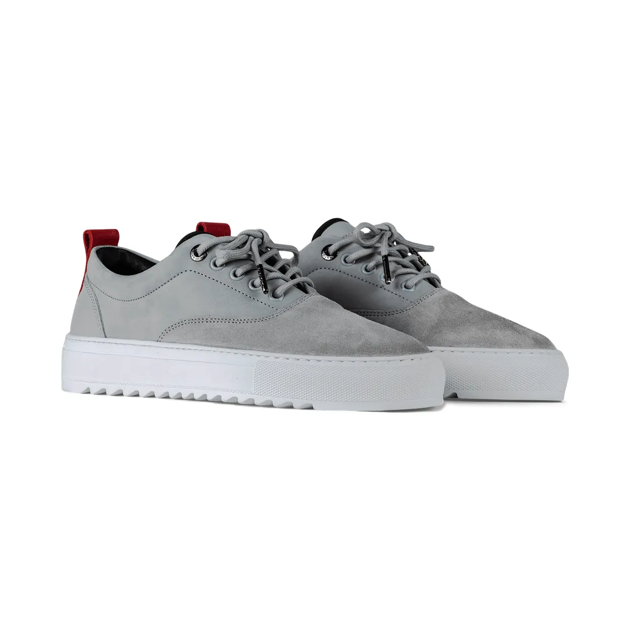 Mason Garments Lucca Nubuck / Suede Grey Grau (SS21-39A)