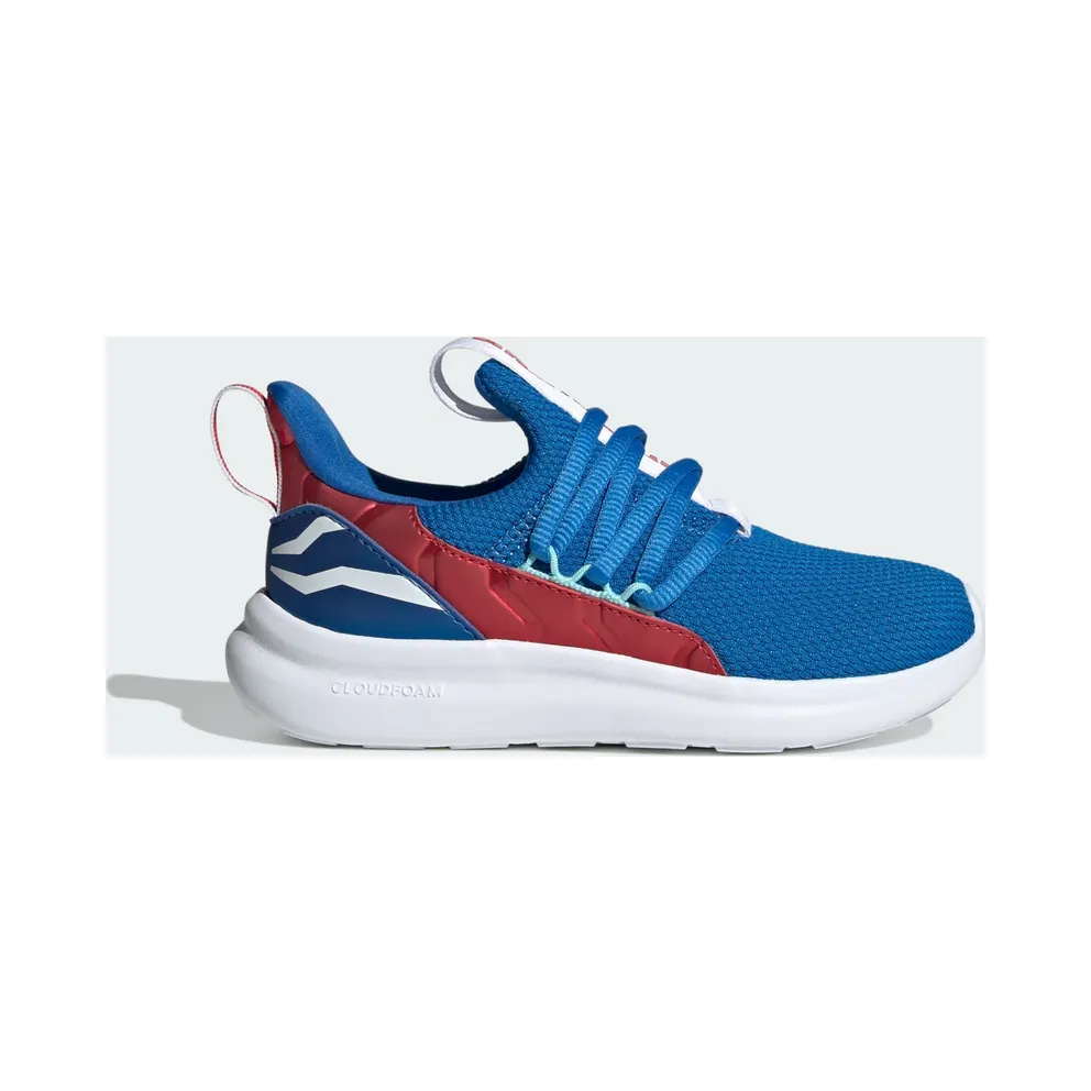 Adidas Lite Racer Adapt 7.0 GS “Marvel Captain America Bright Royal Cloud White Pure Ruby” (JQ6688)