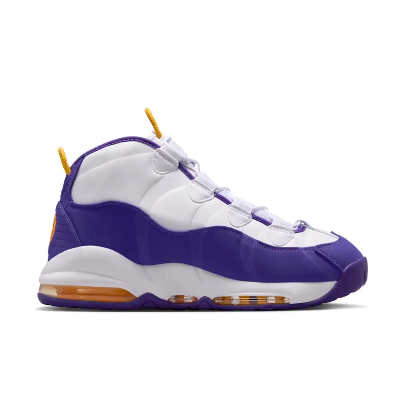 Nike Air Max Uptempo Lakers Derek Fisher White/Court Purple-White-White (311090-103)