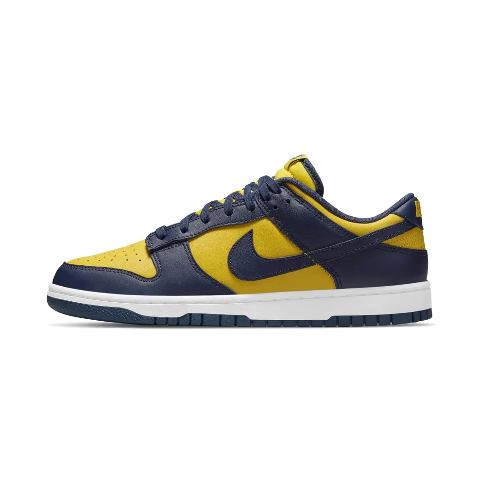 Nike Dunk Low Michigan (2021) – “Varsity Maize / Midnight Navy / White” (DD1391-700)