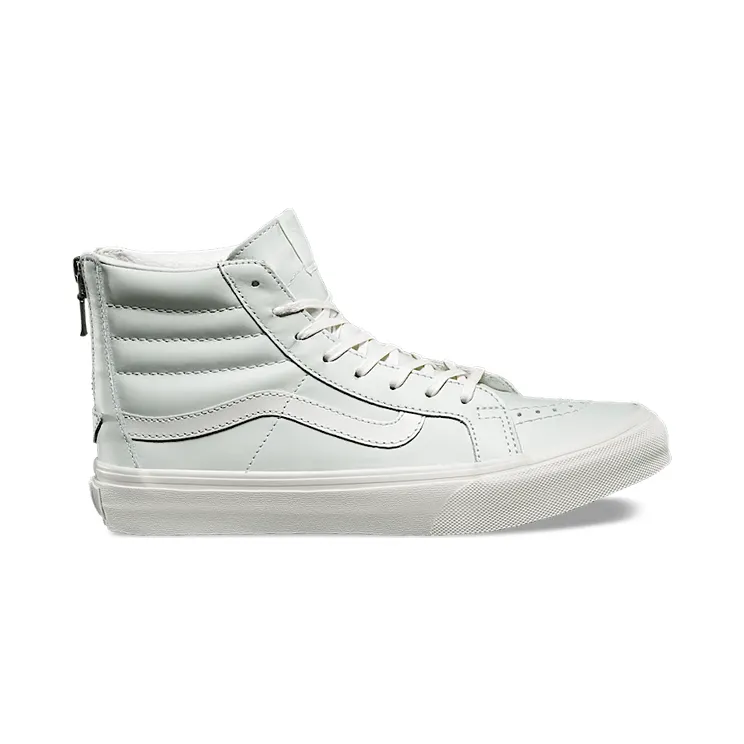 Vans Sk8-Hi Slim Zip Leather Zephyr Blue