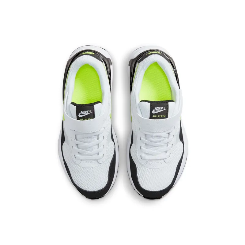 Nike Air Max SYSTM Younger Kids’ White (DQ0285-100)