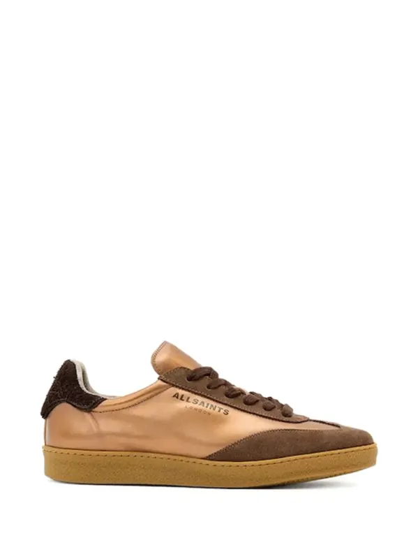AllSaints with suède vlakken – Orange (W111FB)