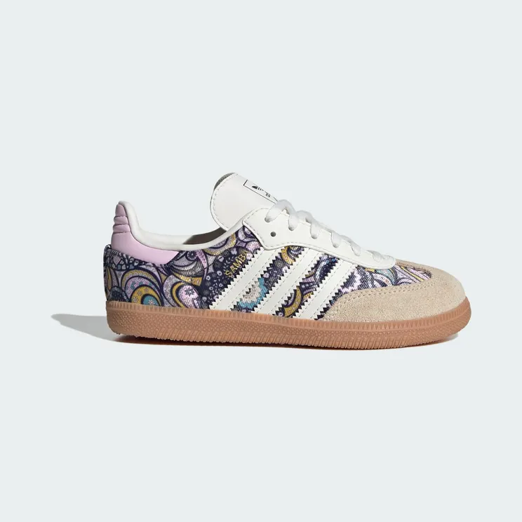 adidas Liberty Samba OG Lace “Core White / Orchid Fusion / Gum” (KH9845)