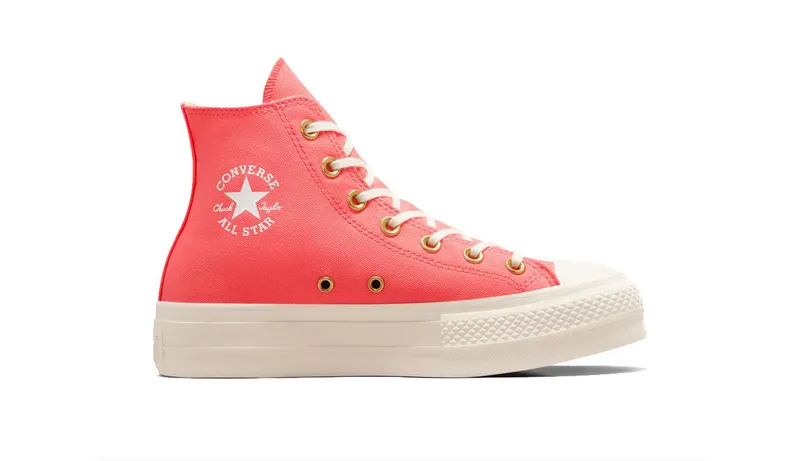 Converse Chuck Taylor All Star Lift Platform Watermelon Slushy/Egret/White (A09914C)